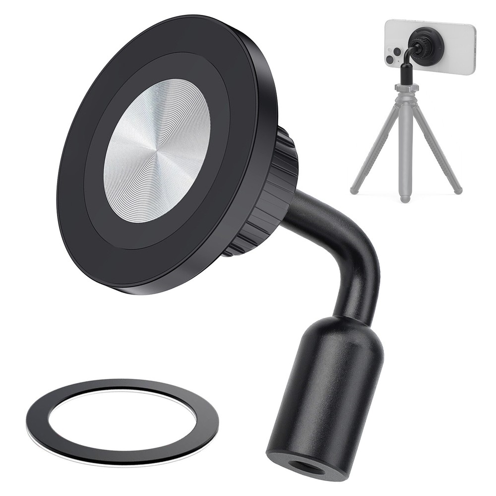 Magnetic Phone Tripod Mount Adapter for iPhone Magsafe with 1/4