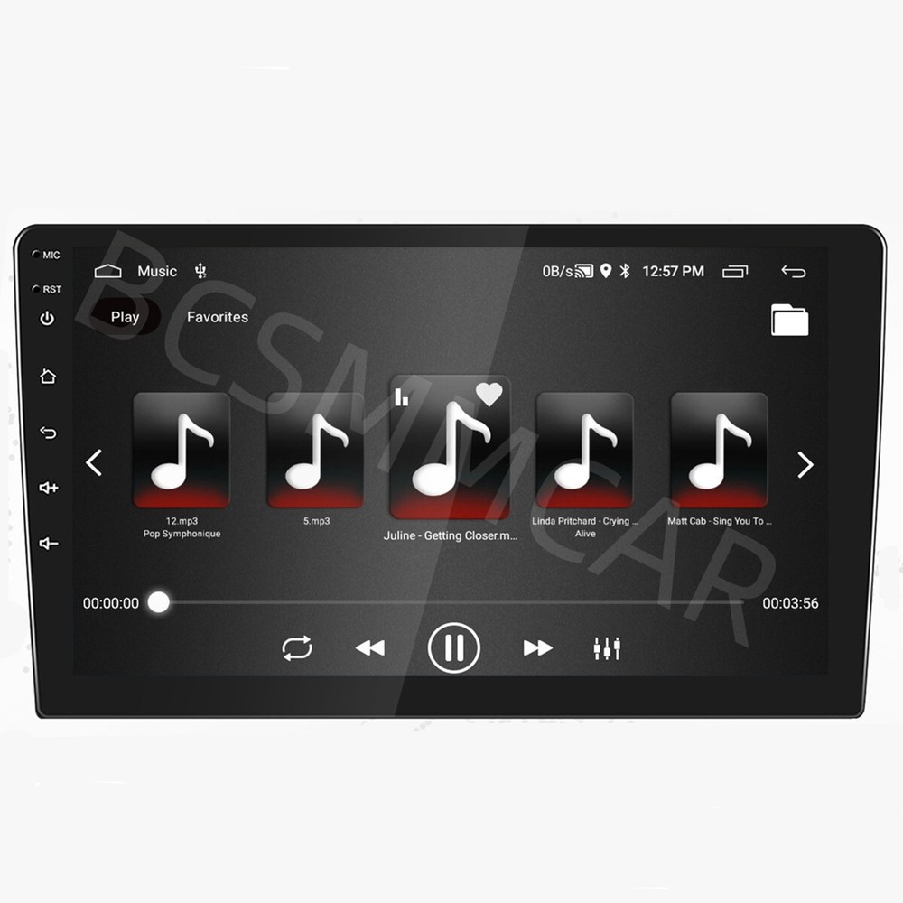 10in Android 13 Car Radio with GPS, FM RDS, 2+64GB, Double DIN Multimedia Player