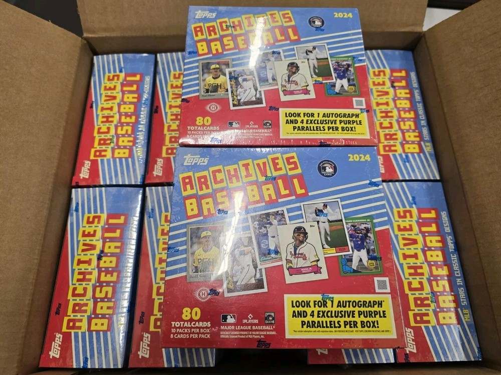 2024 Topps Archives Baseball COLLECTOR'S Box Factory Sealed IN HAND