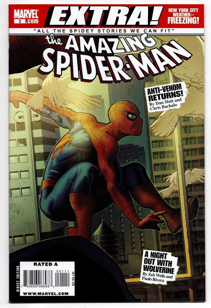 Amazing Spider-Man:  Extra! Vol 1 No 2 Mar 2009 (NM-) (9.2) Marvel, Modern Age