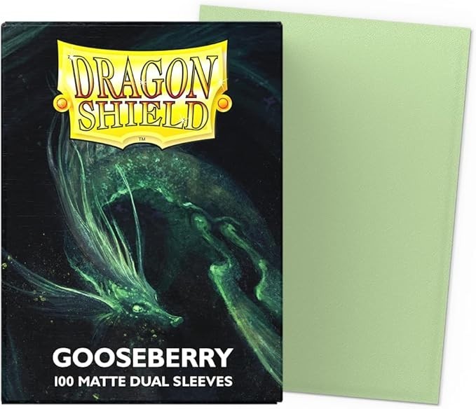 Dragon Shield - Gooseberry Sleeves 100ct Box Green