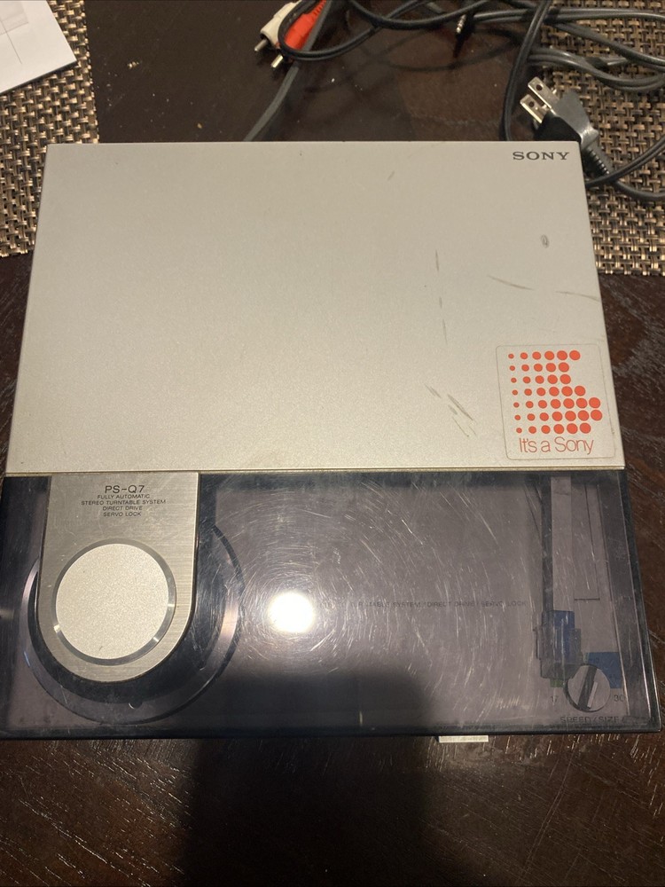 SONY PS-P7X Record Player Turntable Tested