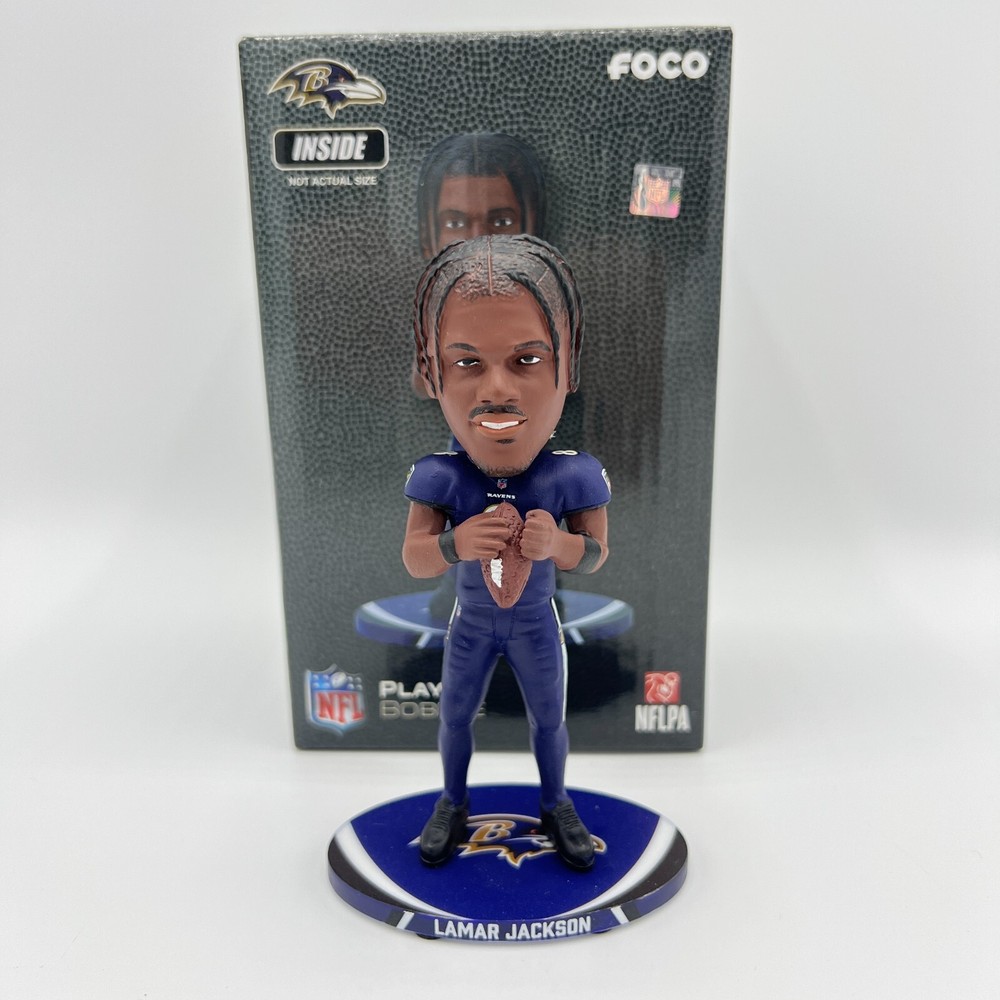 LAMAR JACKSON BALTIMORE RAVENS FOCO SUPERSTAR SERIES 5