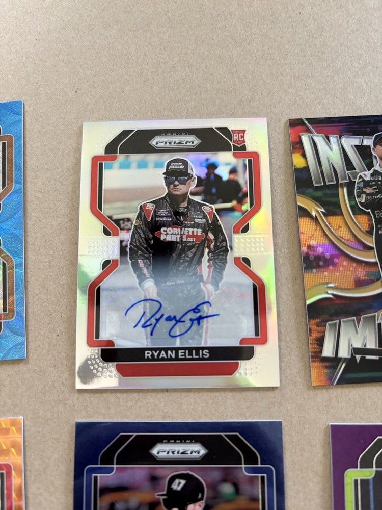 LOT OF 6 AUTOGRAPH SP PRIZMS 2022 Panini Nascar Prizm