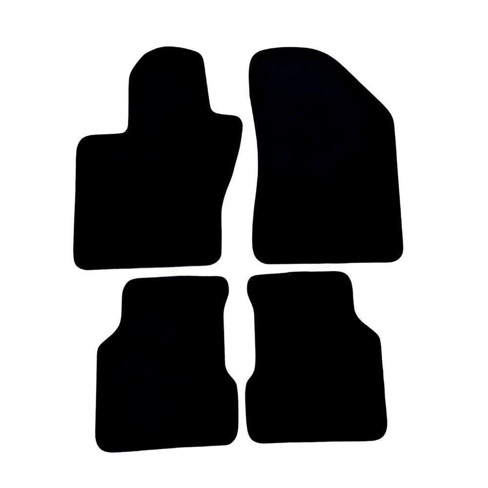 Jeep Compass Velour Waterproof Black Floor Mats Carpet Auto Liners