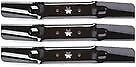 Upgrade your lawn with a 3-pack Oregon 98-151 18-5/8” mower blade for precision cutting