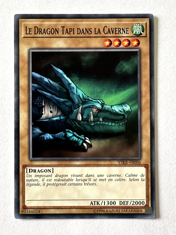 Yu-Gi-Oh JCC Dragon Lurking in Cave YSKR-FR006 Rare Card