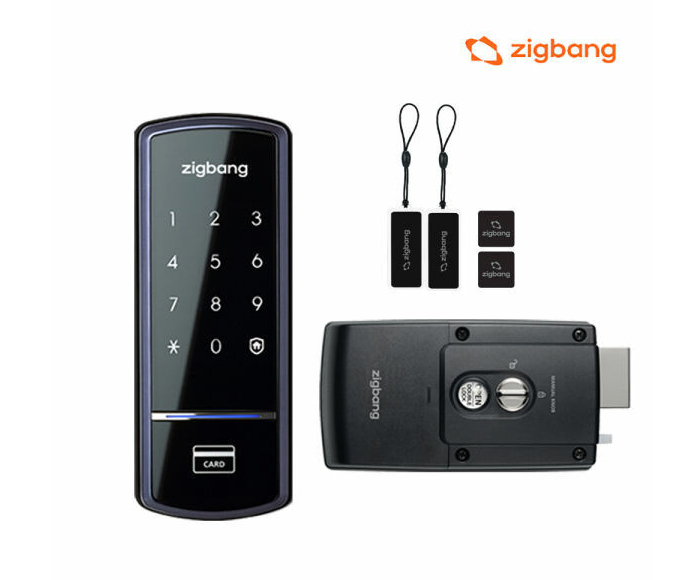 NEW Zigbang SHS-1321 Smart Digital Door Lock Deadbolt English Manual Genuine