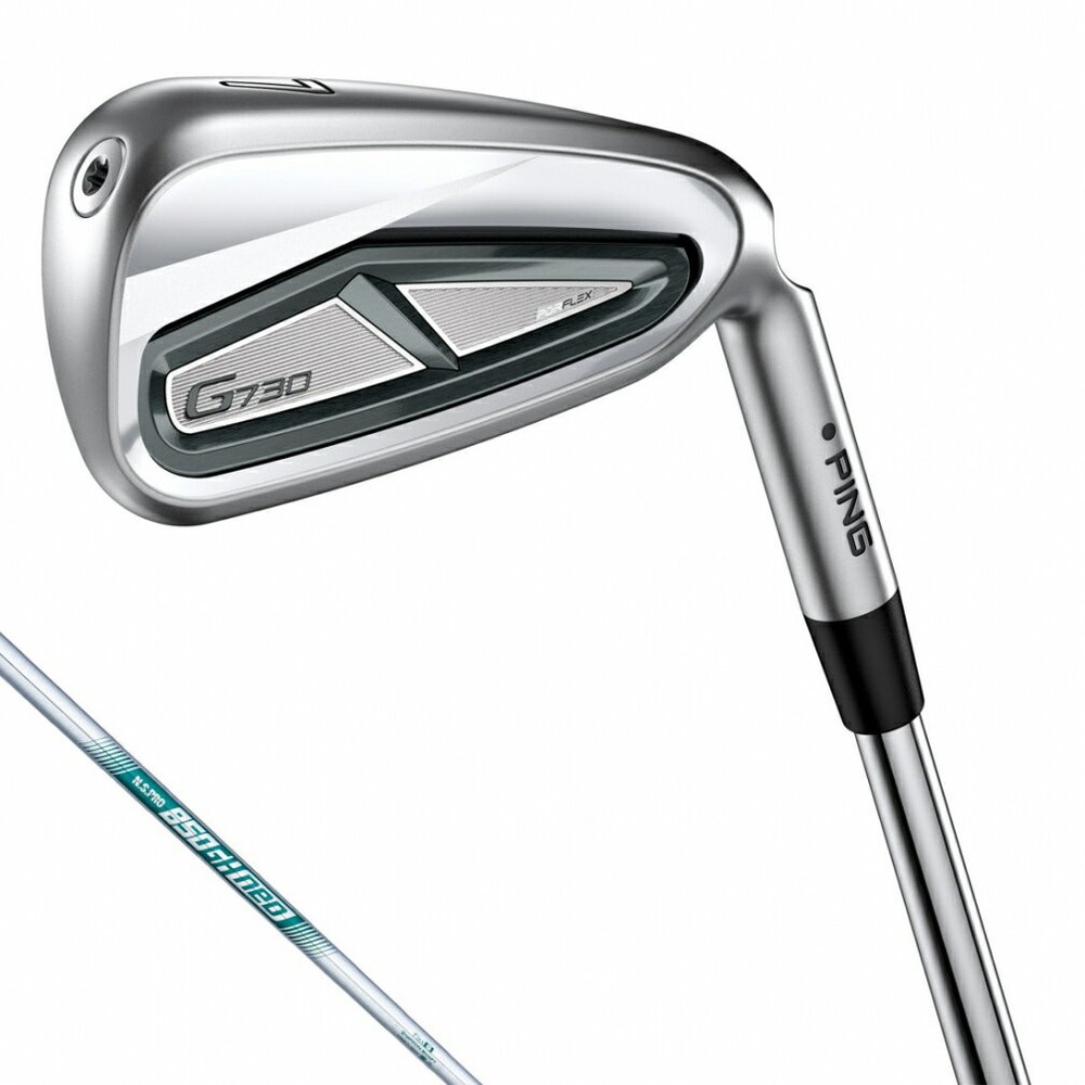 PING G730 IronSet 7-9+PwUw Black dot RH NS PRO 850GH NEO steel Flex stiff