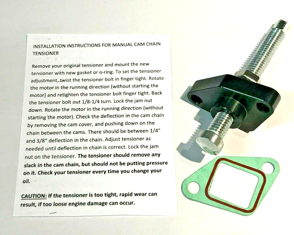 Cam Chain Tensioner Manual Adjuster Husqvarna 2006-2008 TE610 BLACK