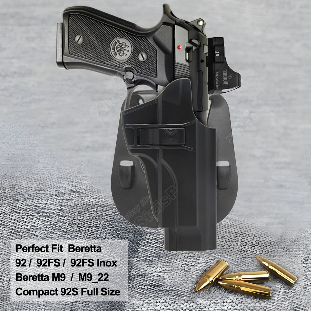 Holster for Beretta 92fs 92 Holster Inox M9 M9_22 Taurus PT92 Adjustable Attach