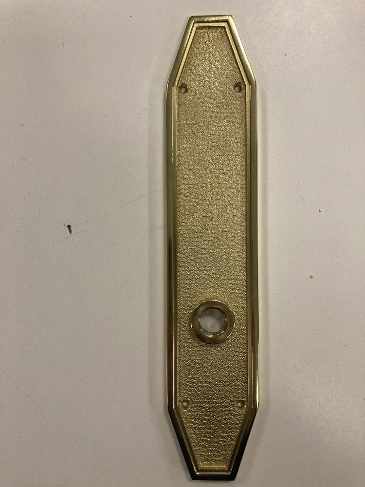 Lot of 11 BALDWIN escutcheon plate 6994-030 Solid brass  new old stock 9 1/2