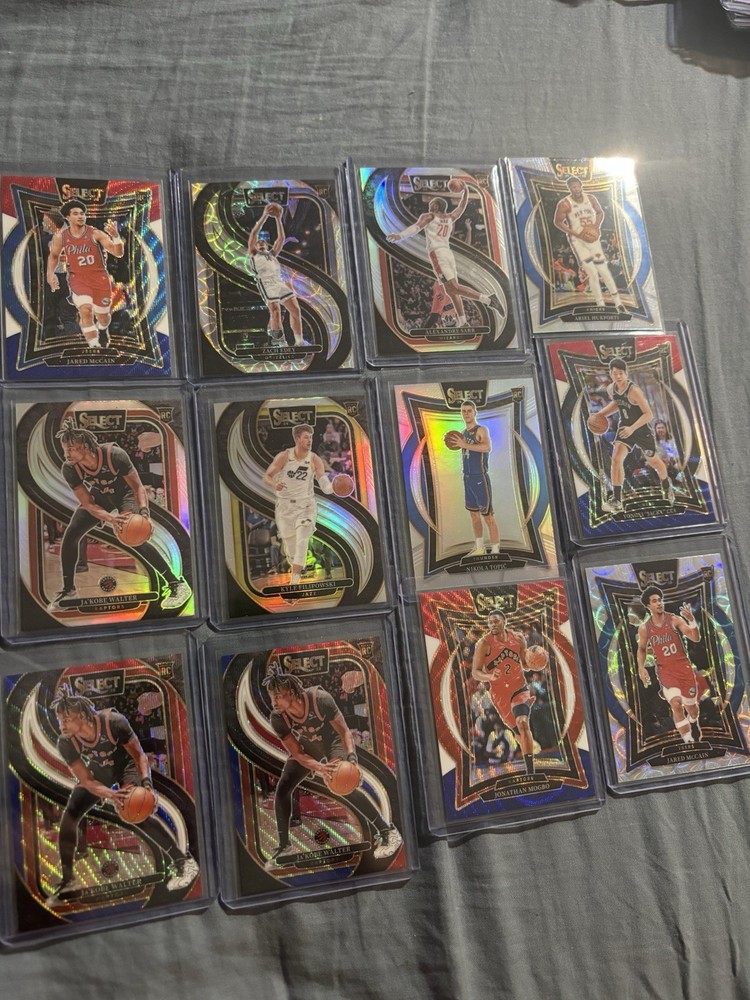 2024-25 Select Lots of 42 Paralleled Cards Stars Rookie Veterans