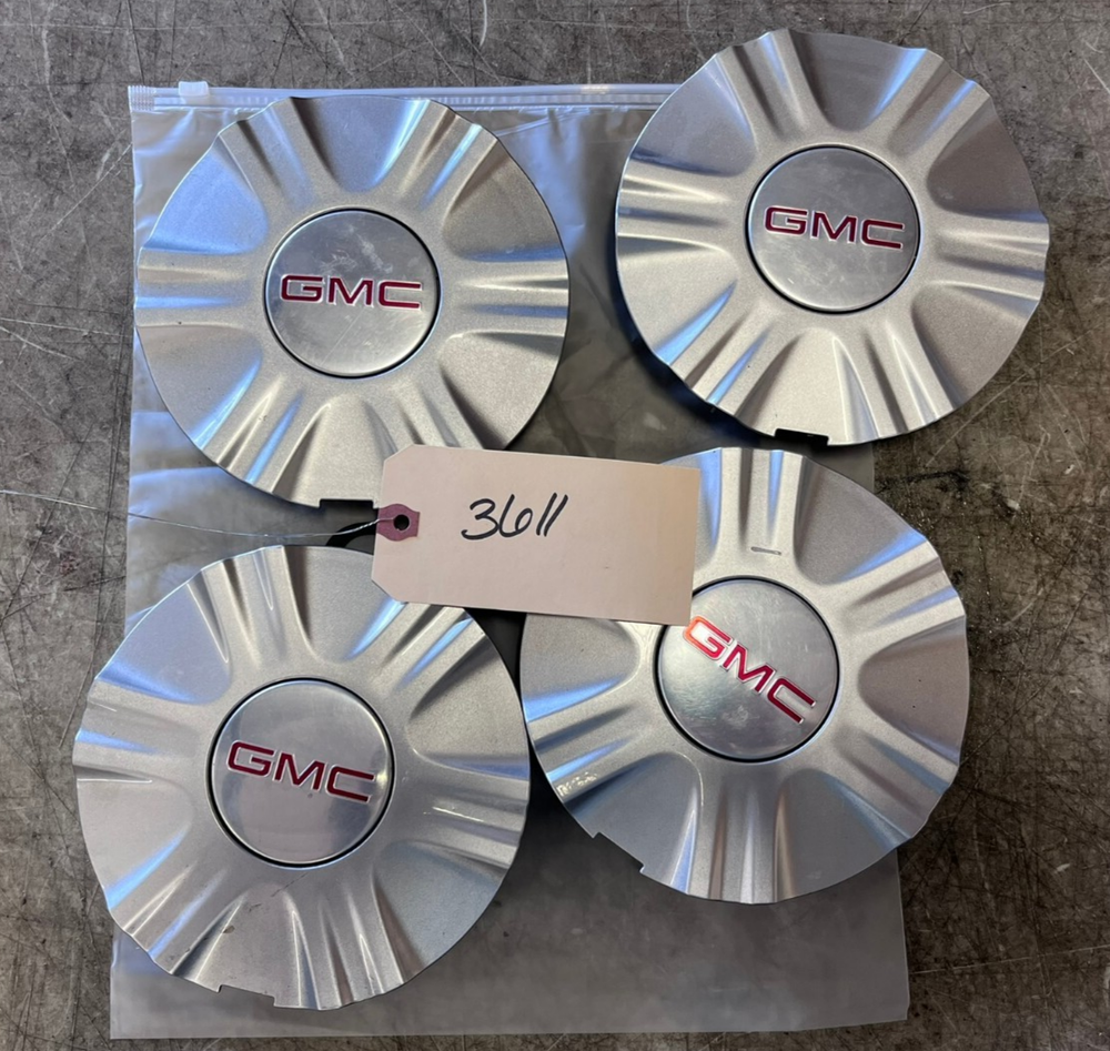 2016-2017 GMC Terrain 4-Piece Wheel Center Cap Set 23446994 #3611