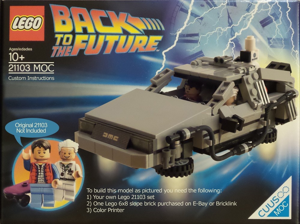 LEGO Ideas: The DeLorean Time Machine (21103)