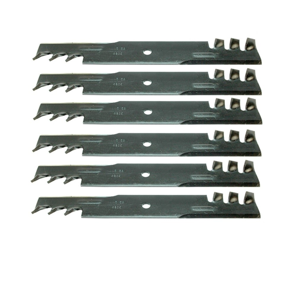 1-303146 Qty 6: Toothed Mower Blade Fits Exmark Laser Z Laser Z HP TURF TRACER