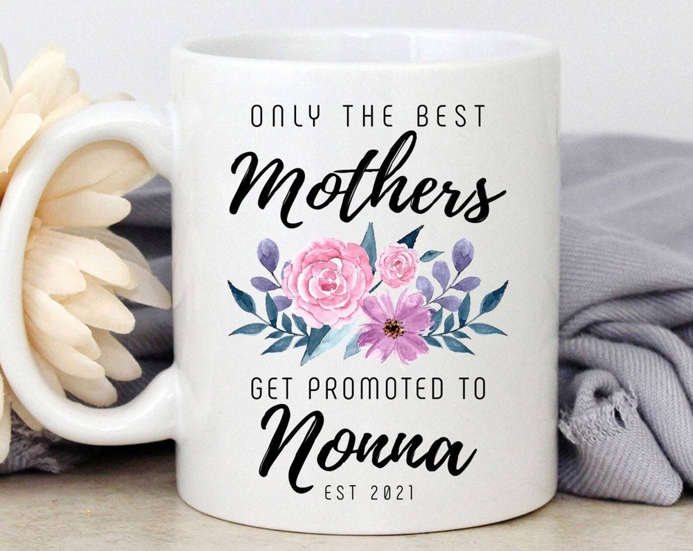 Nonna Gift Nonna To Be Mug Personalized Custom Nonna Mug Nonna Mug Pregnancy