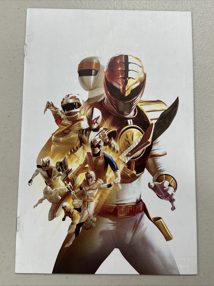 Mighty Morphin Power Rangers #111 Forever White Carlos Dattoli Variant