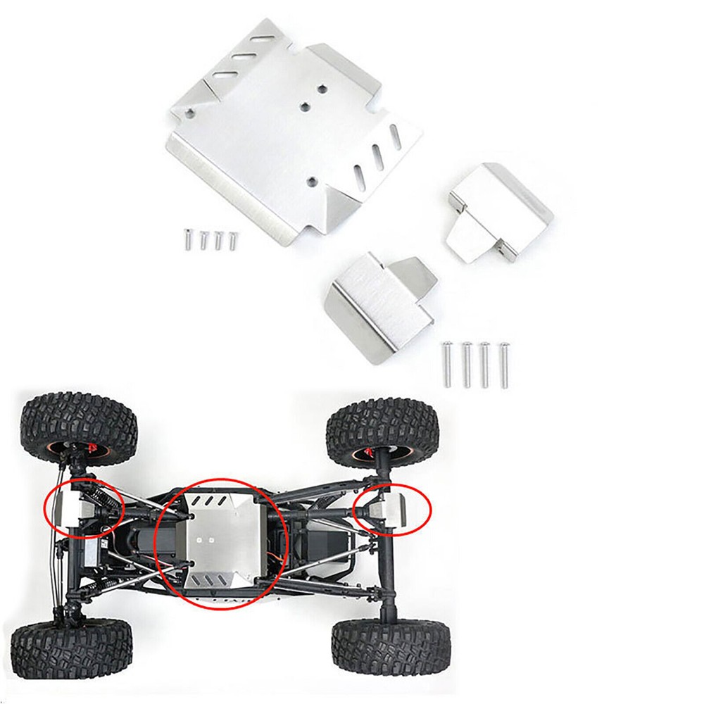Chassis Armor Protective Guard Parts for Axial 1/10 RBX10 Ryft RC Crawler Car