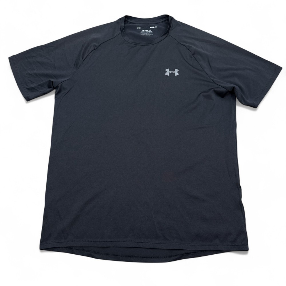 Under Armour The Tech Tee Shirt Mens Size Medium Dark Gray Athleisure Active