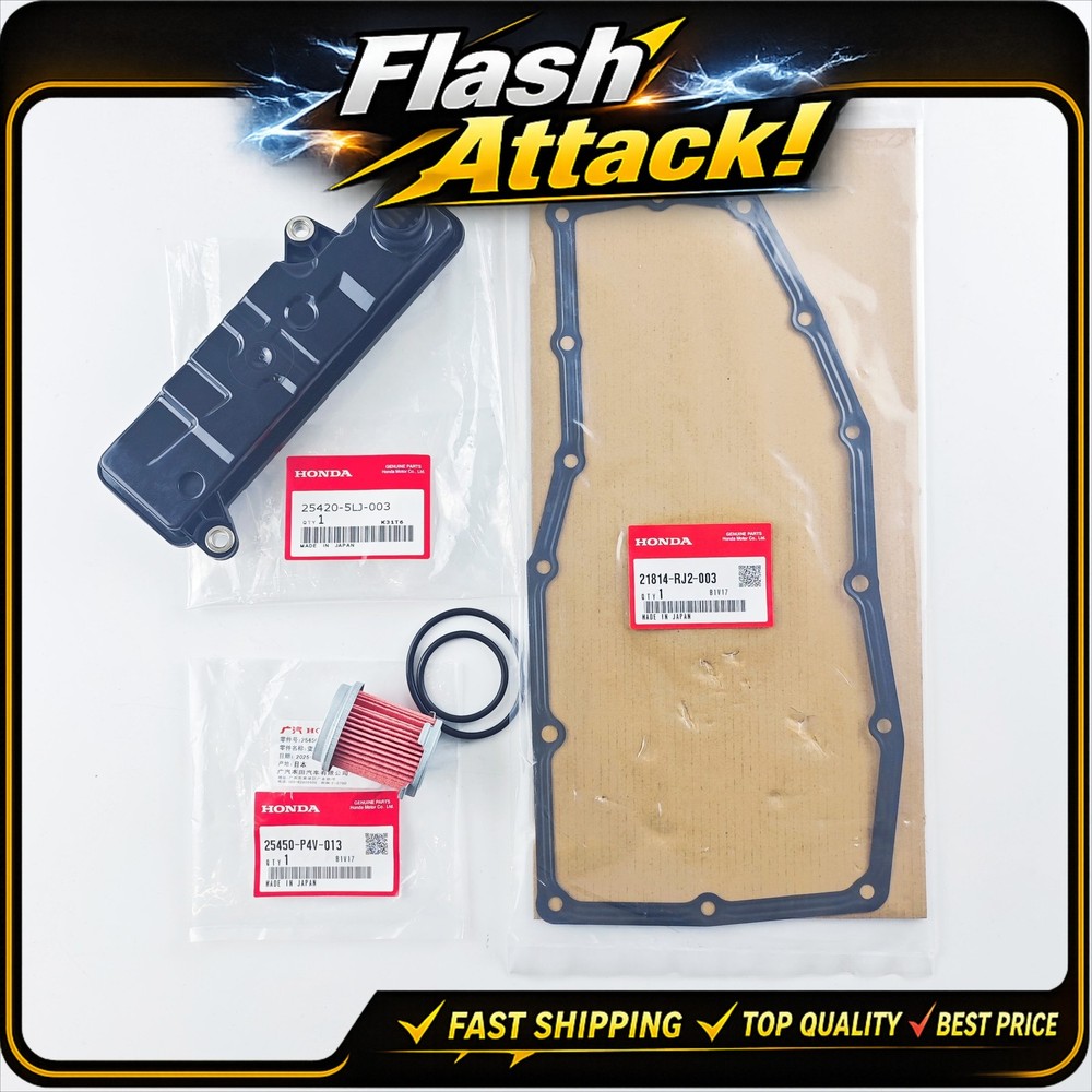 OEM 254205LJ003 Transmission Oil Pan Gasket Filter Assembly for Honda CRV 15-20