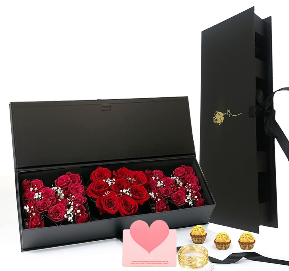 Assembled MOM Letter Shaped Fillable Gift Box for Mother's Day Cardboard Keepsake