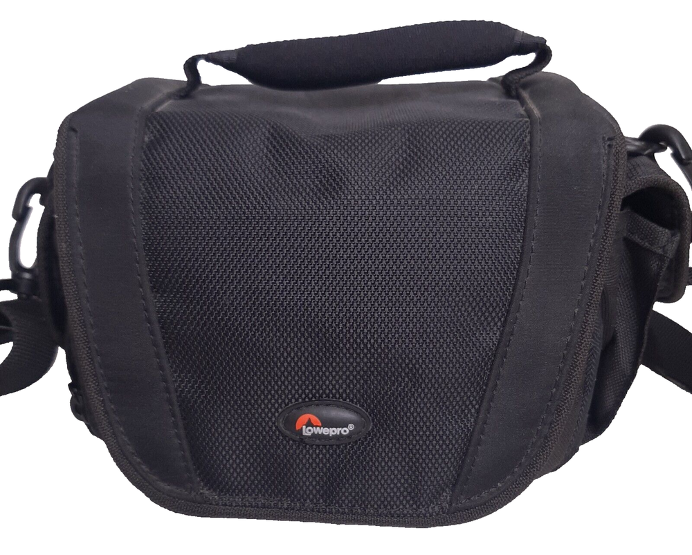 LowePro 120 SP Camera Bag for Small SLR/DSLR Cameras w/ Shoulder Strap Black