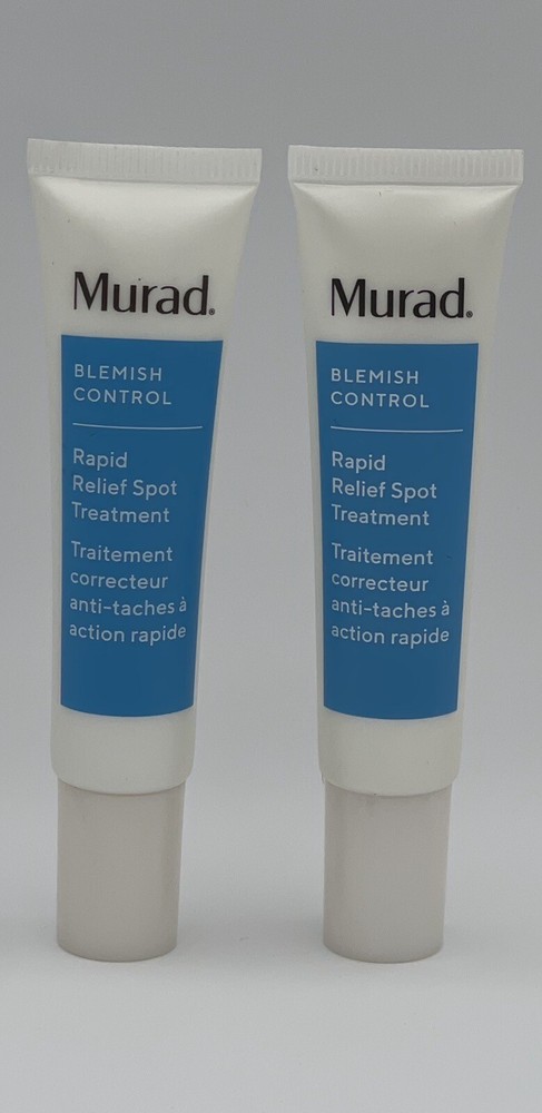 Murad blemish control rapid relief acne spot treatment 15ml/0.5oz (2pcs)(NB)