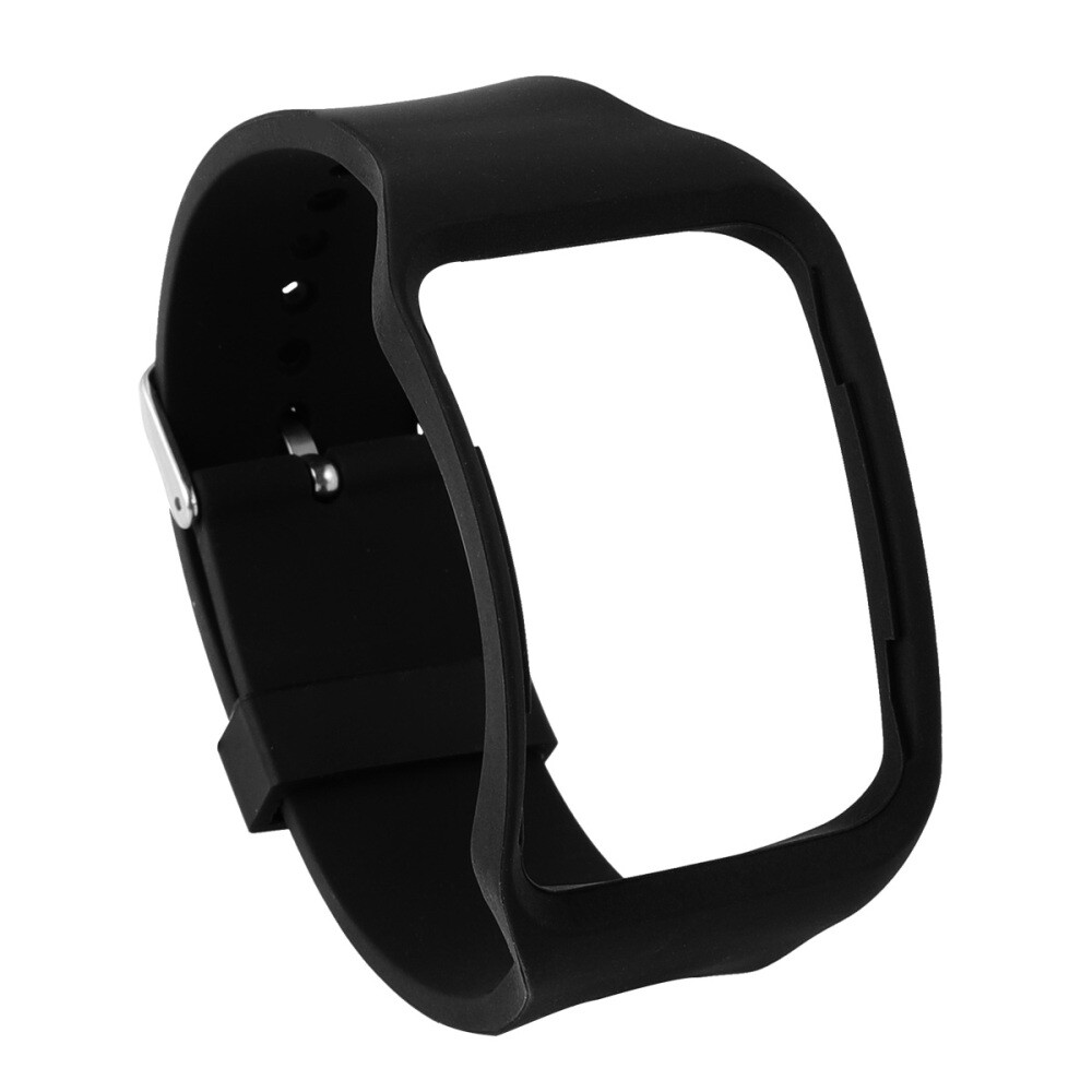 Black Wrist Band Strap for Samsung Galaxy Gear S R750 Smartwatch