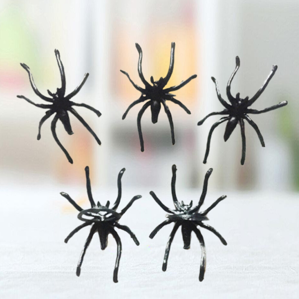144 PCS Pranks Halloween Skeleton Decorations Spider Jewelry