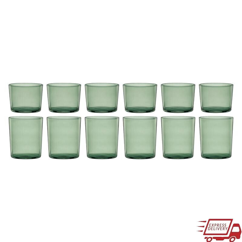12-Piece Stackable Glassware Set Dishwasher Safe Ideal for Entertaining