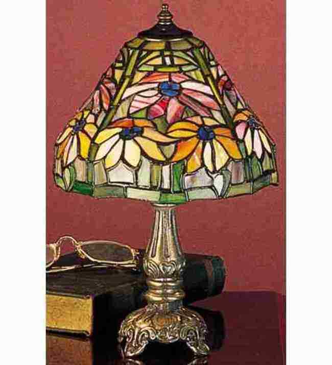Meyda Tiffany 26633 Stained Glass / Tiffany Accent Table Lamp - Tiffany Glass