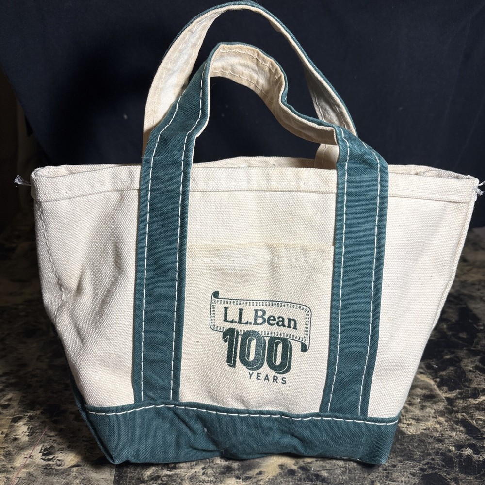 LL Bean 100th Anniversary Rare Boat and Tote Bag