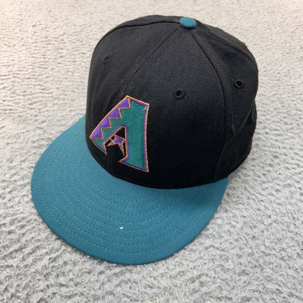 VTG Arizona Diamondbacks Hat Cap Men 7 1/4   New Era Diamond Collection Wool