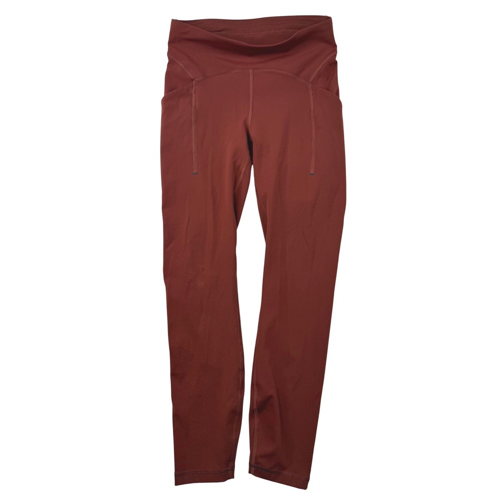 Lululemon High-Rise Tight Dark Terracotta Luxtreme Leggings Size 6 yoga workout