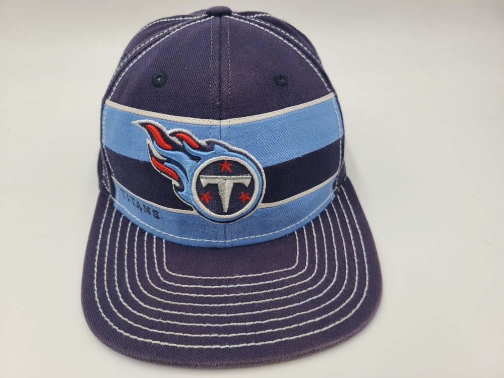 Tennessee Titans Reebok Distressed Flex Fitted Cap L-XL NFL Blue for Men & Women