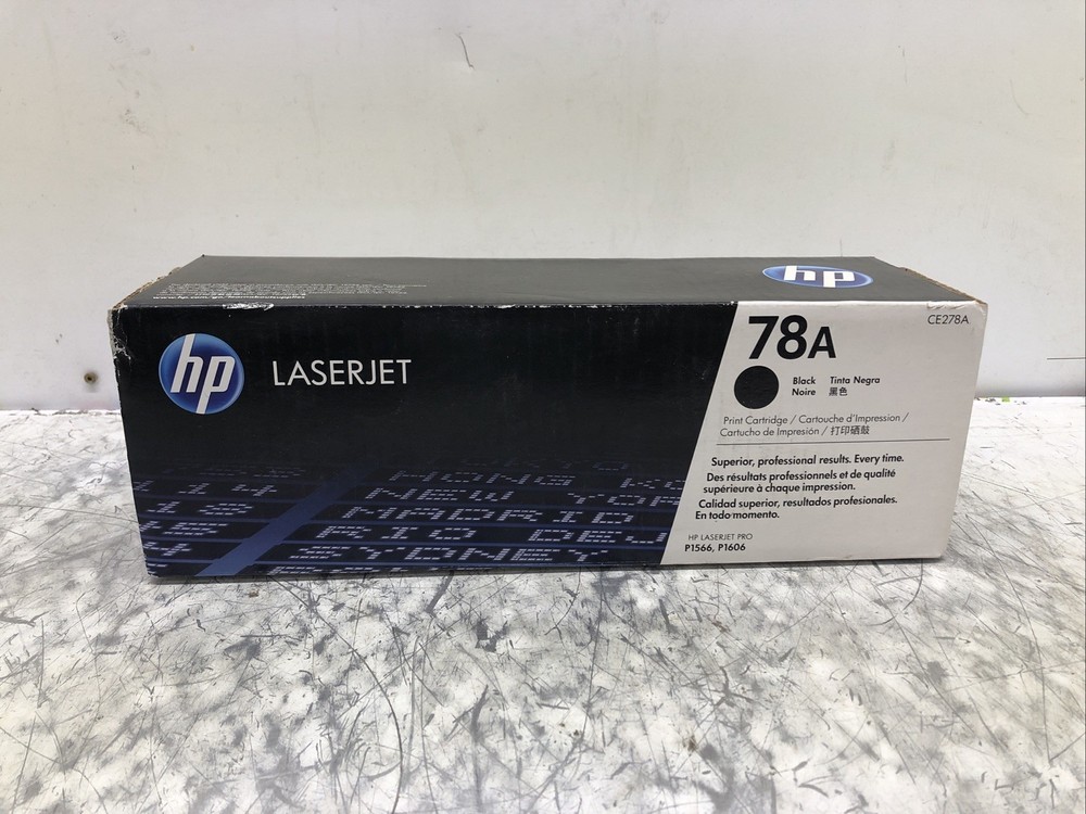 Genuine HP 78A CE278A Black Toner Cartridge HP LaserJet NEW SEALED