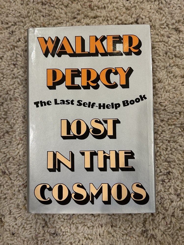 Lost In The Cosmos By Walker Percy First Edition Hardcover