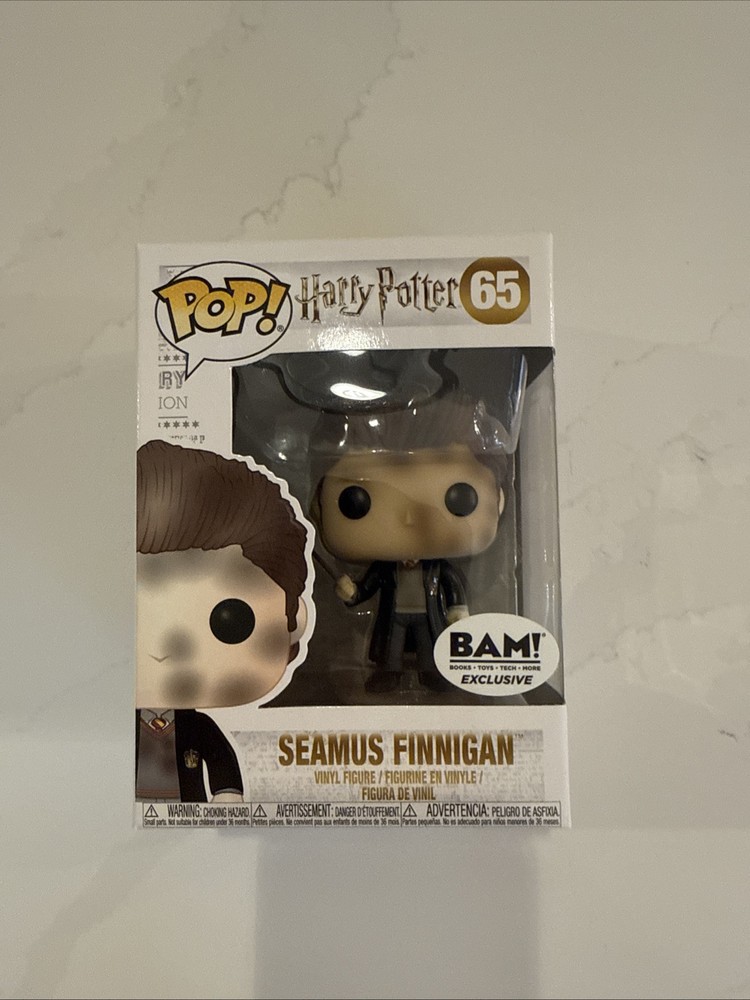 Funko Pop Harry Potter Seamus Finnigan #65 Books A Million Exclusive