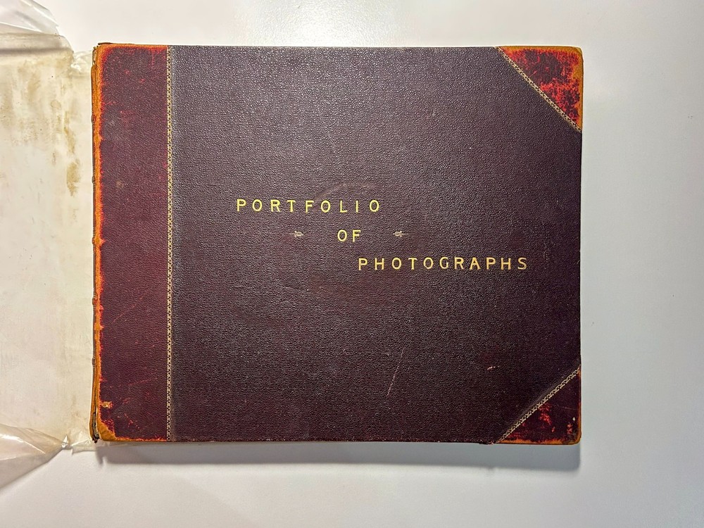 John L Stoddard Portfolio of Photographs Antique Book Werner Victorian c. 1890s