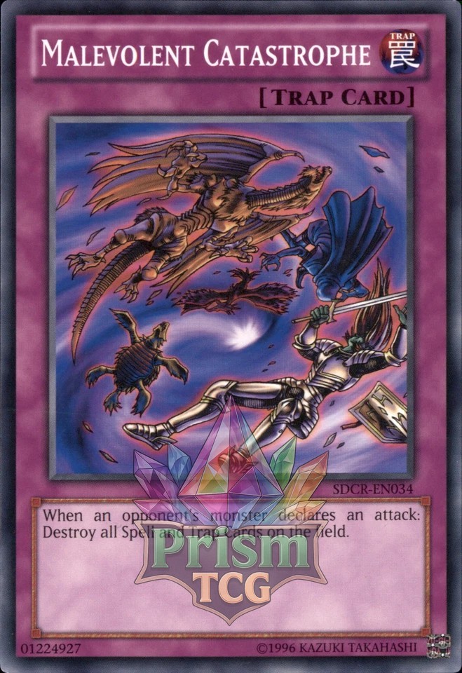 Malevolent Catastrophe SDCR-EN034 Yugioh
