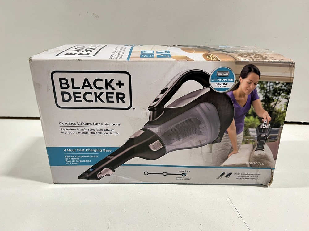 BLACK+DECKER 20V MAX Lithium Handheld Vacuum Cleaner BDH2000L Cordless