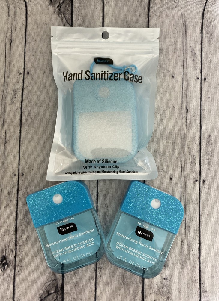 B-Pure Mist Hand Sanitizer Spray with Silicone Clip Case, TikTok Viral Pick