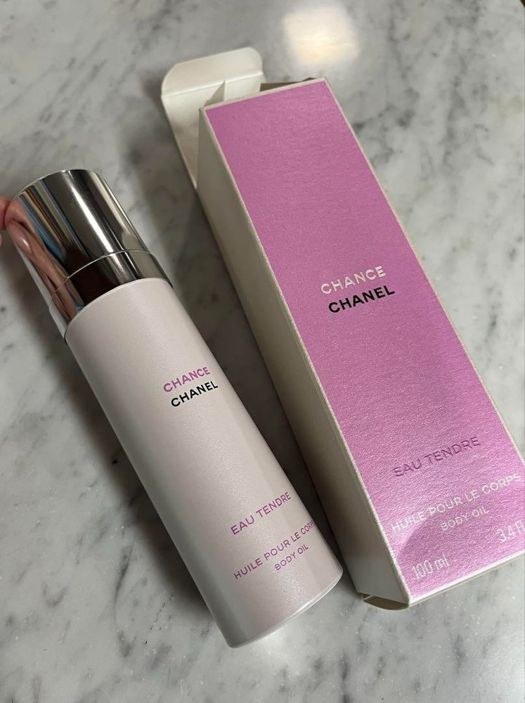 CHANEL CHANCE Eau Fraiche 100ml Body Oil 2022 HW1 Fresh Fragrance