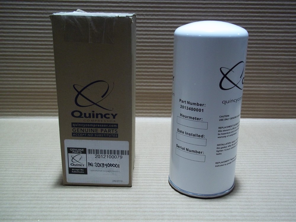 New Quincy 2013400001 Oil Seperator Element 2012100079