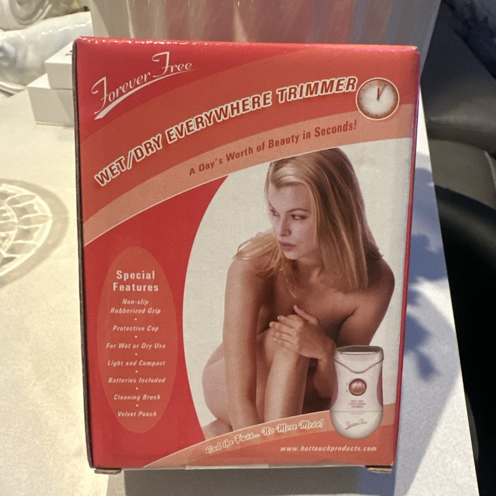 Hot Touch Personal Trimmer for Smooth Skin and Hair Removal