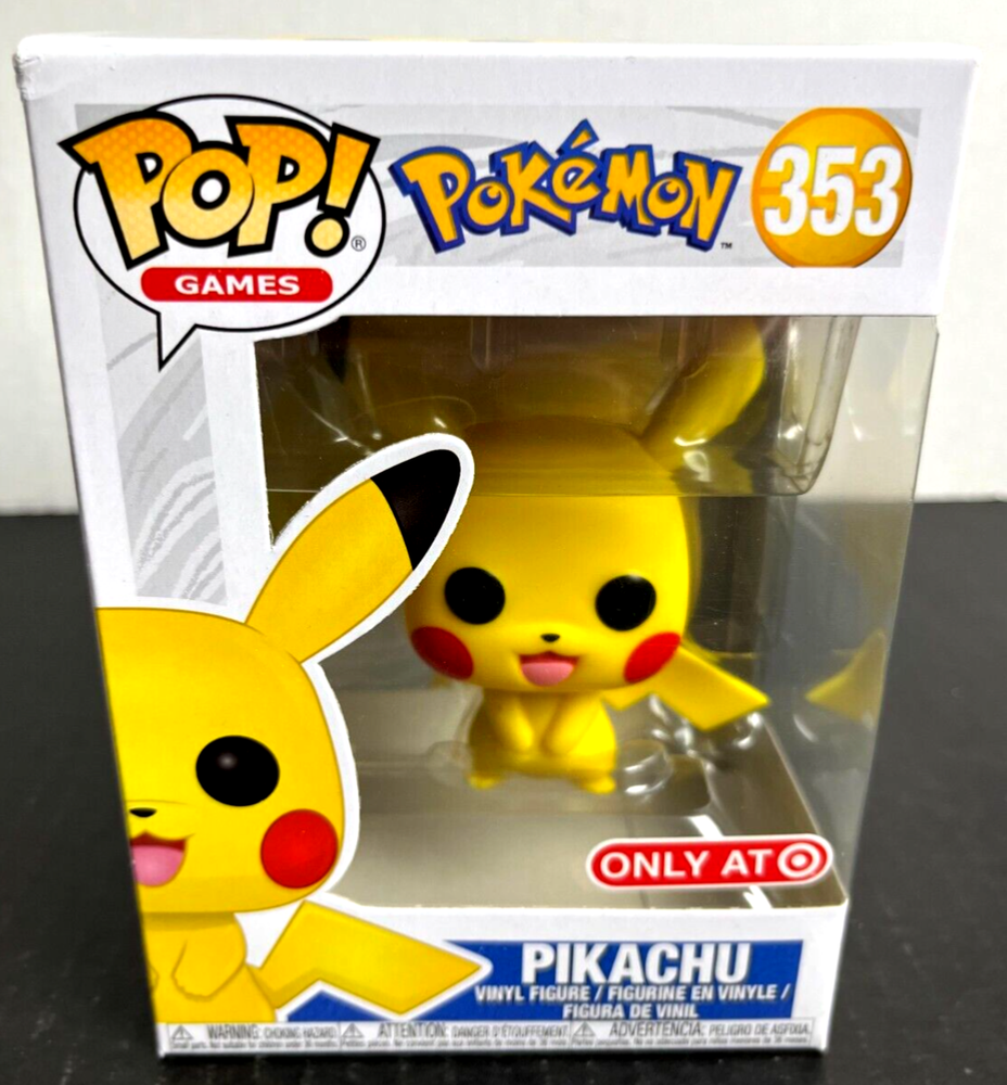 Pokémon Pikachu Funko Pop! Vinyl #353 Anime Bobblehead Toy Target New NIB