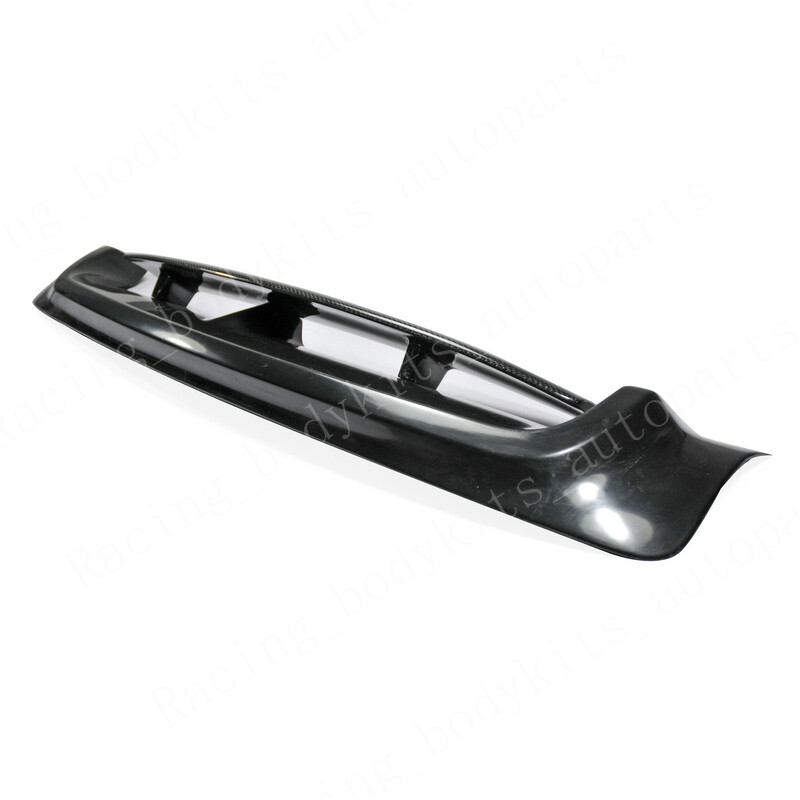 For Honda 06-11 FD2 Civic Rear Bumper Diffuser Lip Carbon Fiber + Frp Unpainted