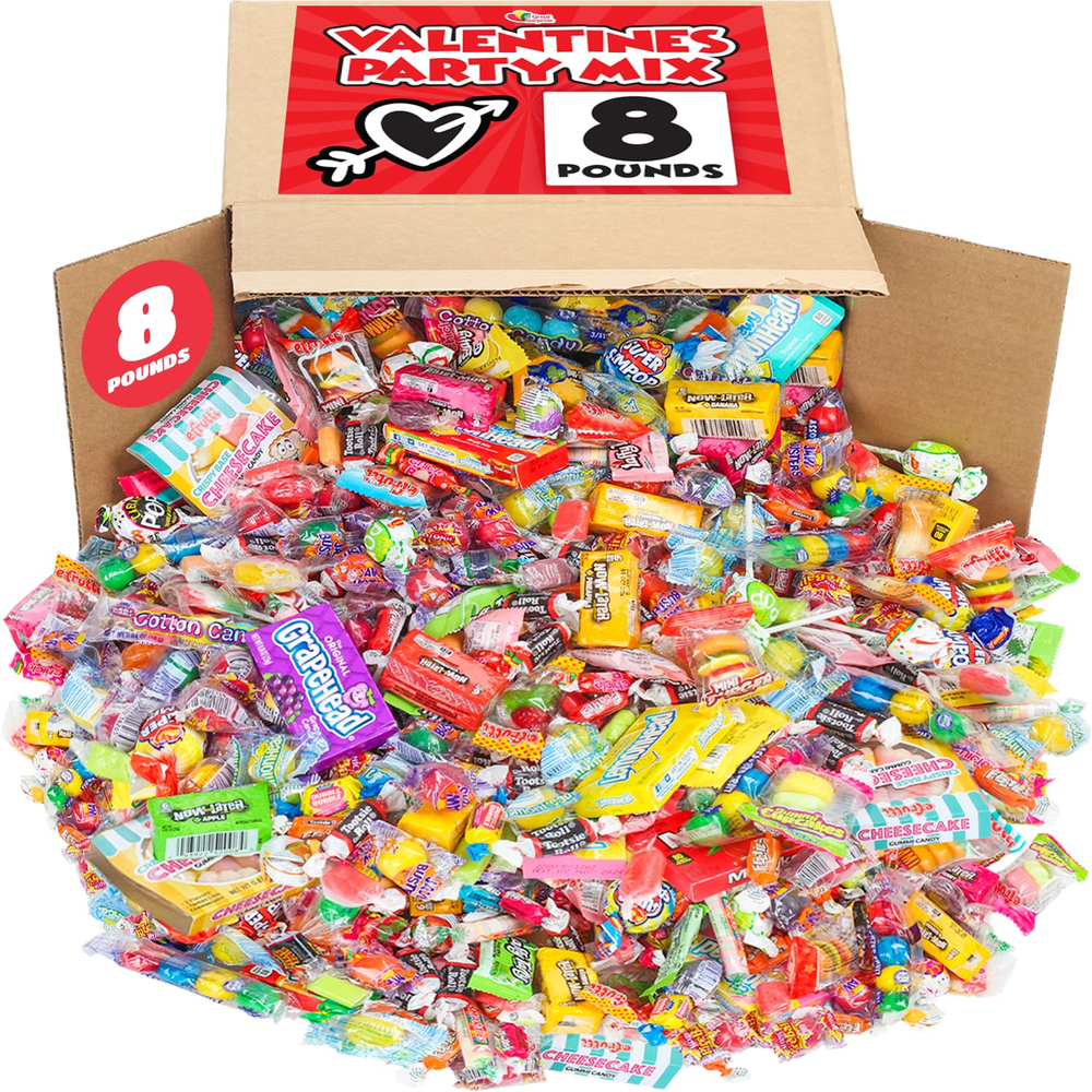 Big Bulk Candy - 8 Pounds - Individually Wrapped Candies - Big Bulk Candies - Pi