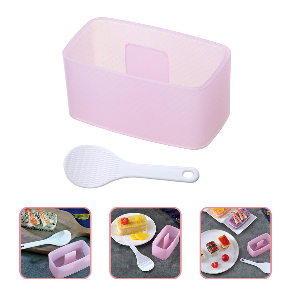 2-Piece Sushi Roller Press Kit for Perfect Oshizushi